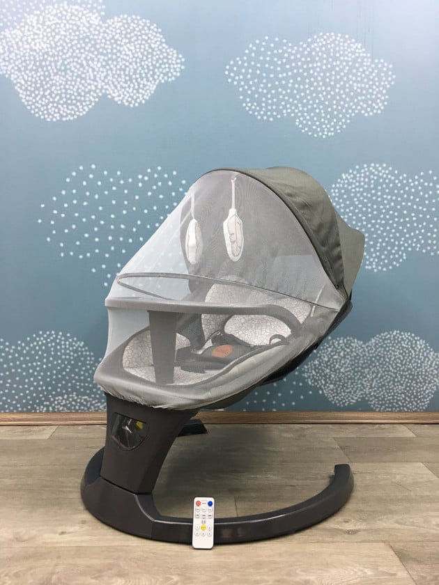 كرسي هزاز ذكي للأطفال مع ريموت كنترول