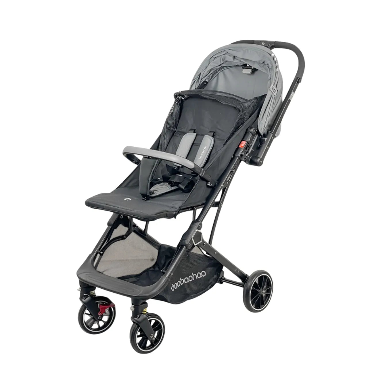 عربة أطفال قابلة للتحويل من باوباوهاو - Y8 - رمادية