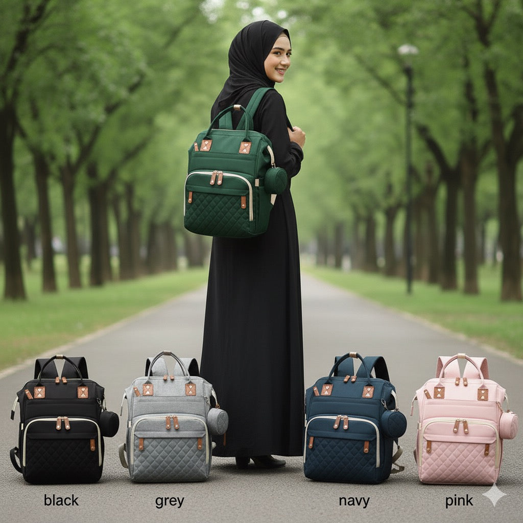 حقيبة رعاية الطفل الأم