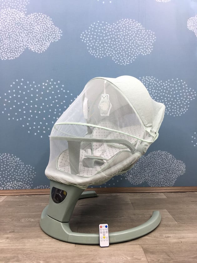 كرسي هزاز ذكي للأطفال مع ريموت كنترول